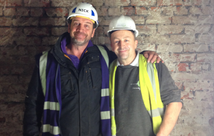 CREWE COMPANY SUPPORT THE BBC DIY SOS VETERANS’ VILLAGE PROJECT
